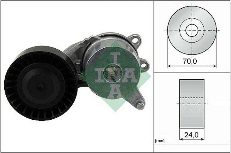 INA Tensioner Lever, v-ribbed belt