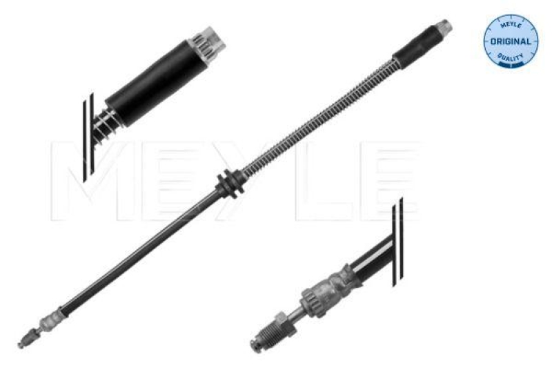 MEYLE Brake Hose MEYLE-ORIGINAL: True to OE.