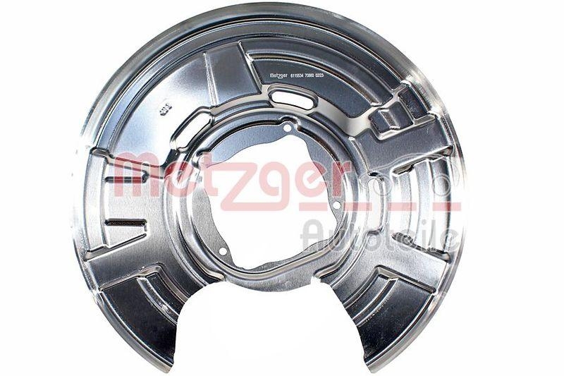 METZGER Spritzblech, Bremsscheibe GREENPARTS