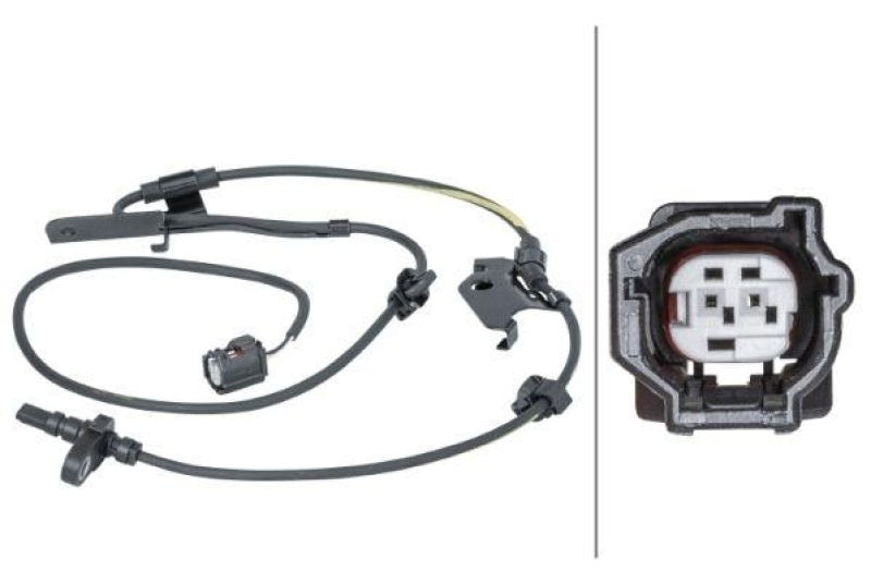 HELLA Sensor, Raddrehzahl 6PU 012 679-781