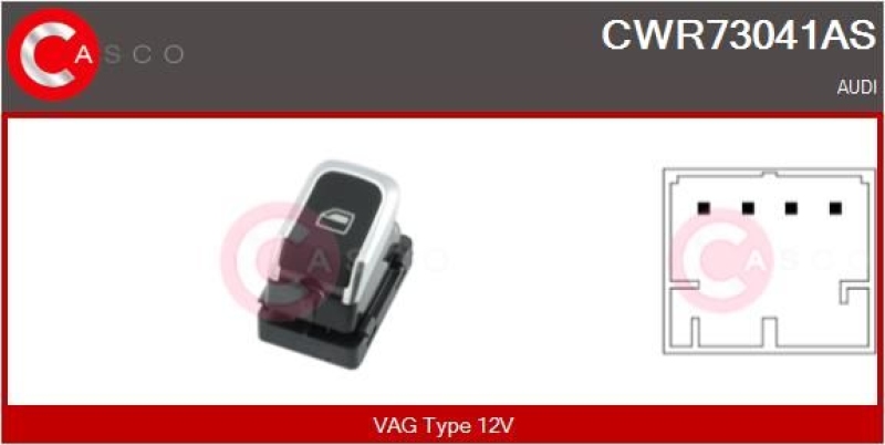 CASCO Switch, window regulator