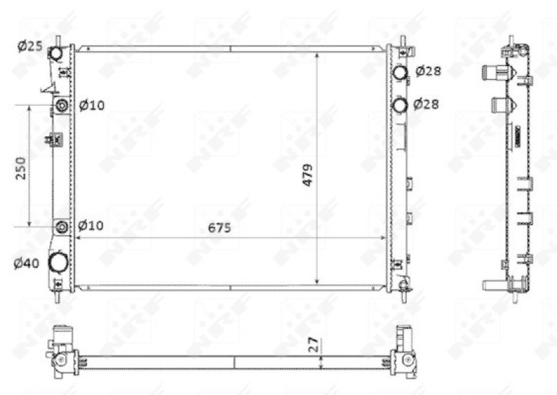 NRF K&uuml;hler, Motork&uuml;hlung