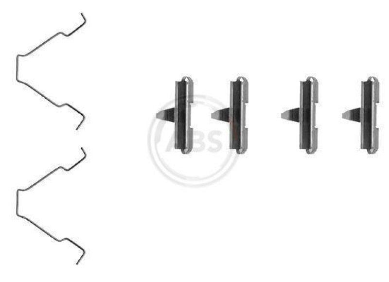 A.B.S. Zubeh&ouml;rsatz, Scheibenbremsbelag 1270Q