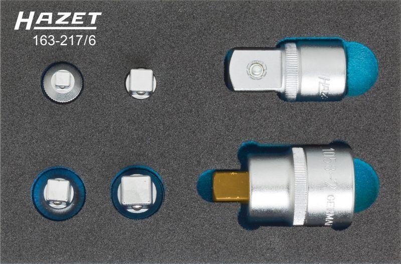 HAZET Increasing/Reducing Adapter Set, ratchet