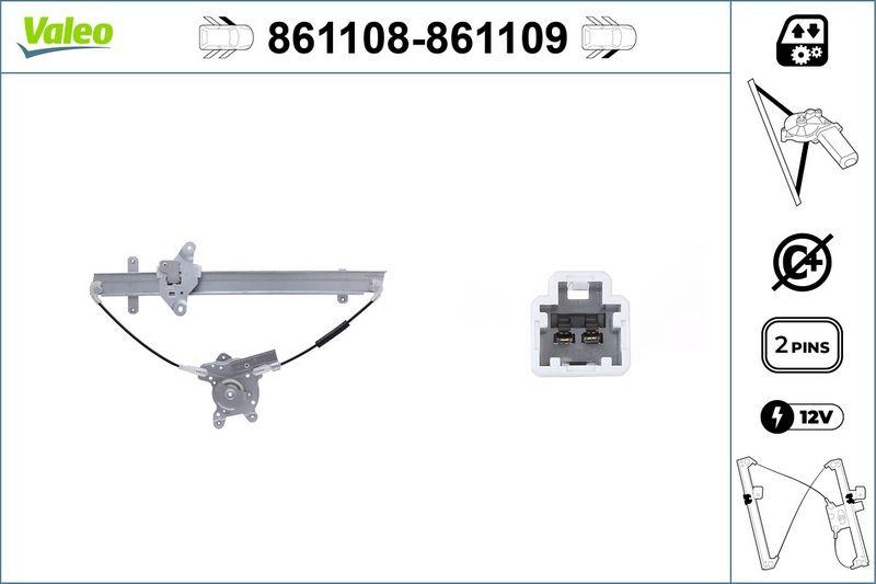 VALEO Fensterheber 861109