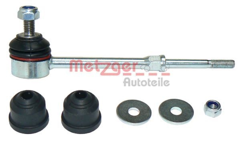 METZGER Link/Coupling Rod, stabiliser bar KIT +