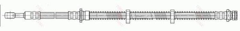 TRW Bremsschlauch PHD345
