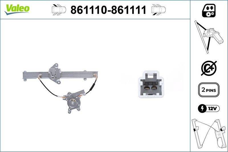 VALEO Fensterheber 861110