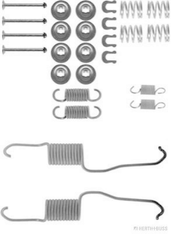 HERTH+BUSS JAKOPARTS Accessory Kit, brake shoes