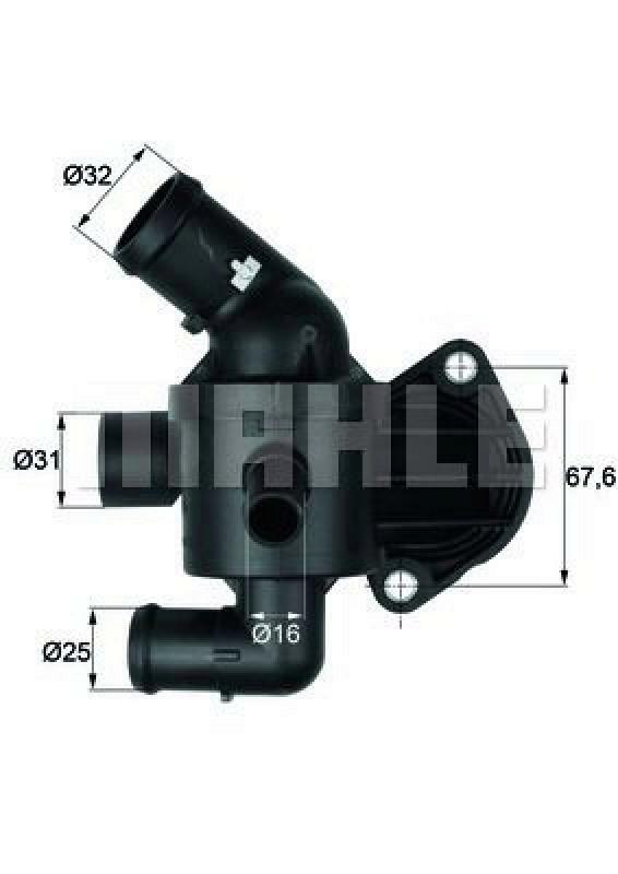 MAHLE Thermostat, coolant