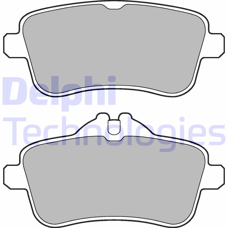 DELPHI Bremsbelagsatz, Scheibenbremse