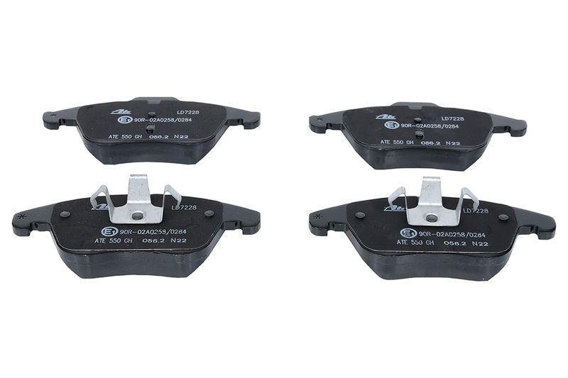 ATE Bremsscheiben + Ceramic Bremsbeläge Vorne Hinten passend für Ford Galaxy 2.0