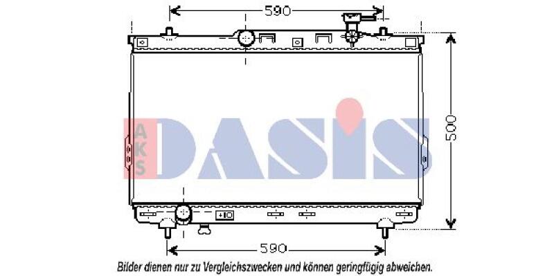 AKS DASIS Kühler, Motorkühlung