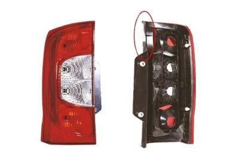 VAN WEZEL Combination Rearlight