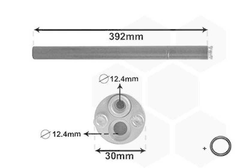 VAN WEZEL Trockner, Klimaanlage *** IR PLUS *** 5800D212