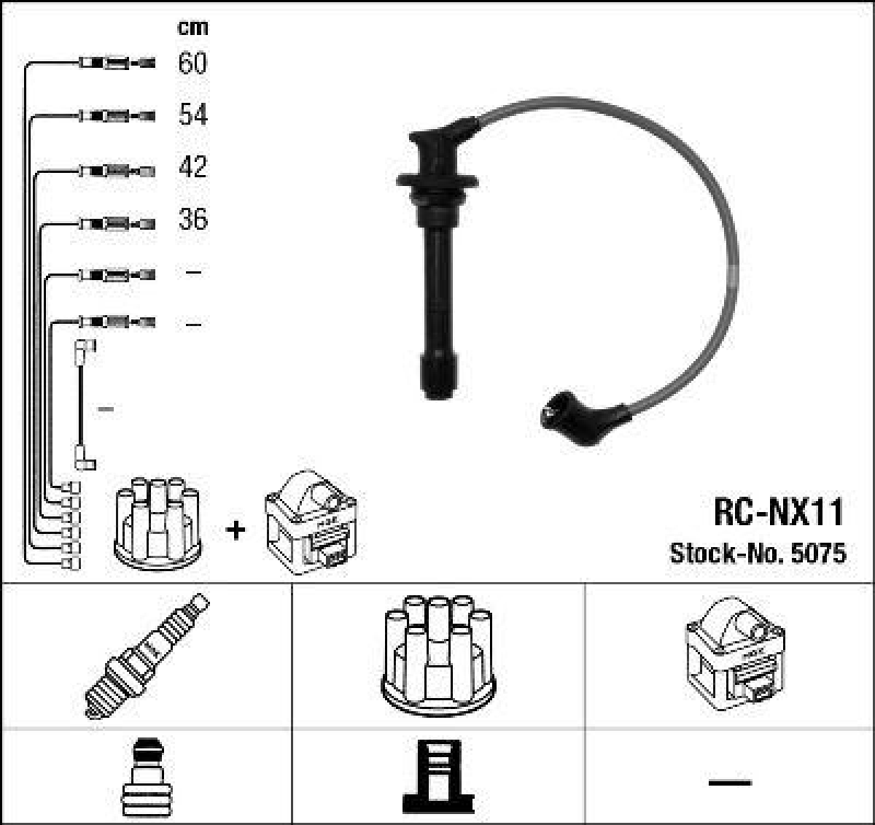 NGK Ignition Cable Kit