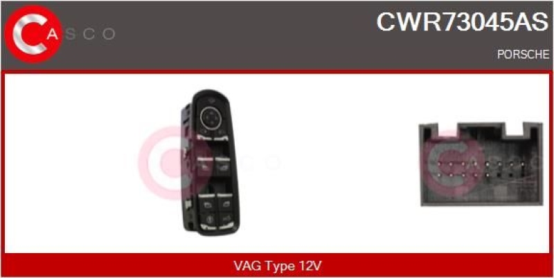 CASCO Switch, window regulator