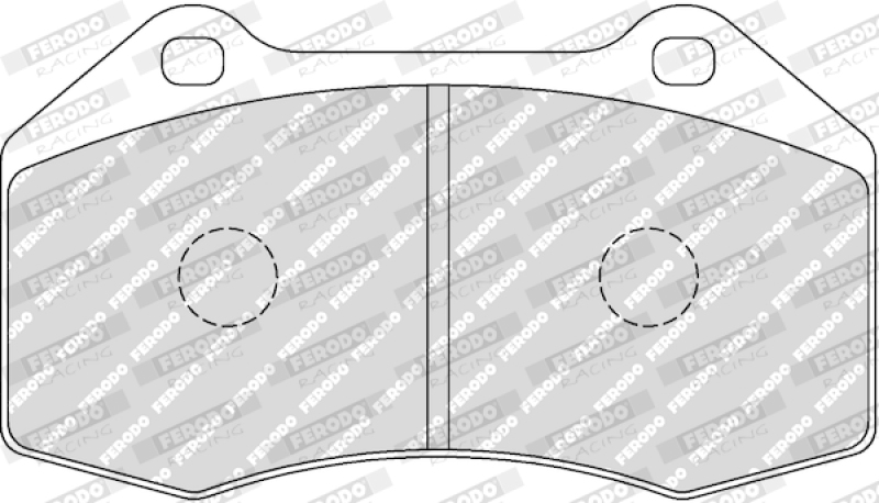 FERODO RACING Bremsbelagsatz, Scheibenbremse