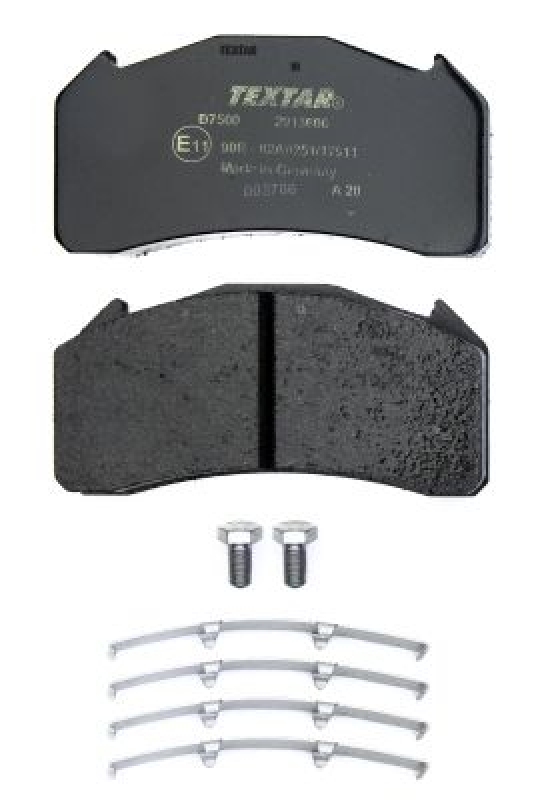 TEXTAR Brake Pad Set, disc brake