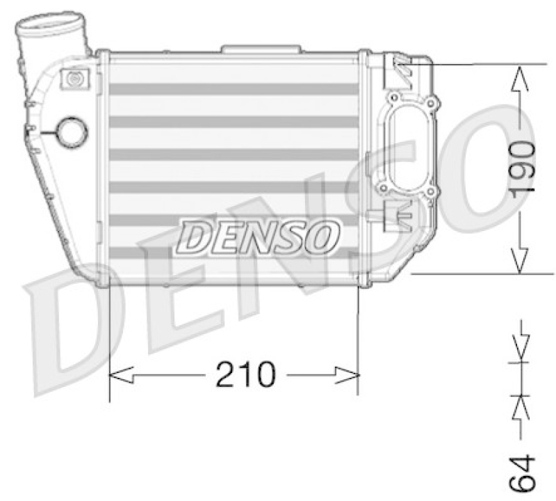 DENSO Intercooler, charger