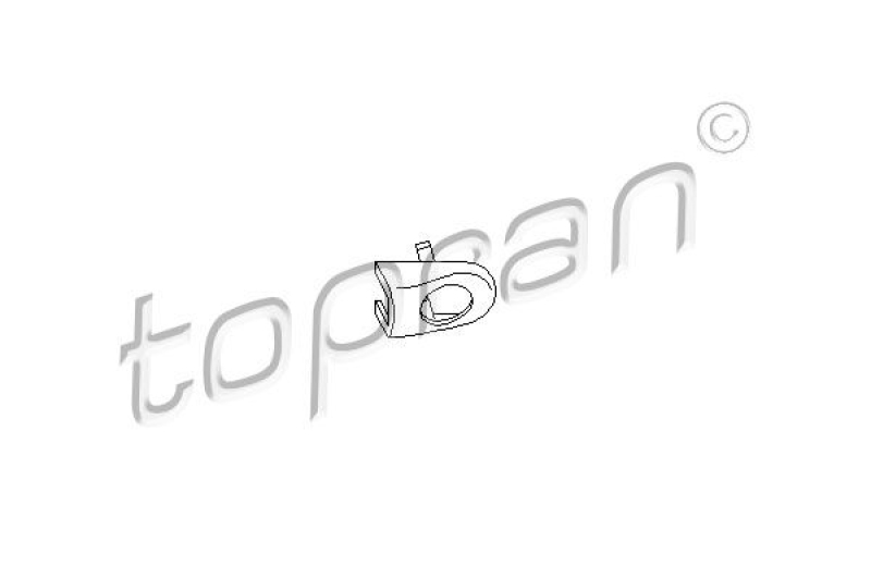 TOPRAN Cover, door handle