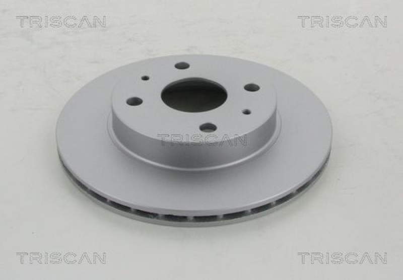 2x TRISCAN Brake Disc COATED