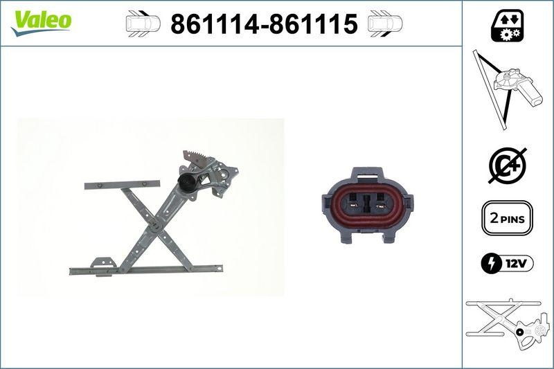 VALEO Fensterheber 861114