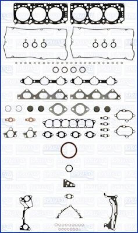 AJUSA Full Gasket Set, engine MULTILAYER STEEL