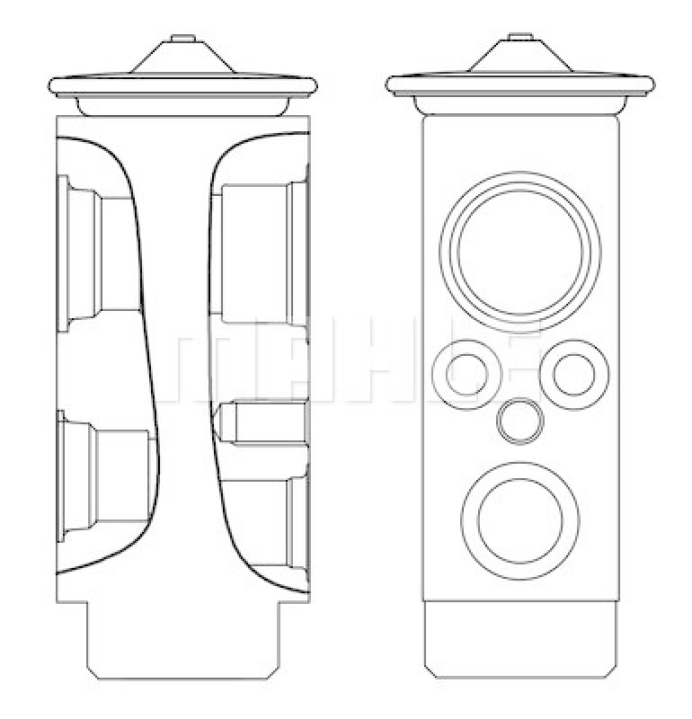 MAHLE Expansionsventil, Klimaanlage BEHR