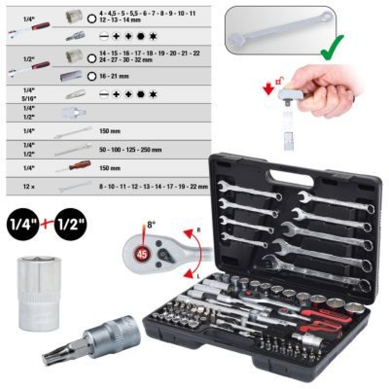 KS TOOLS Steckschlüsselsatz