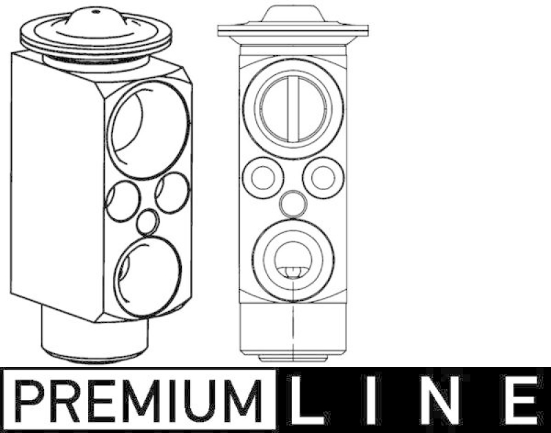 MAHLE Expansionsventil, Klimaanlage PREMIUM LINE AVE 81 000P