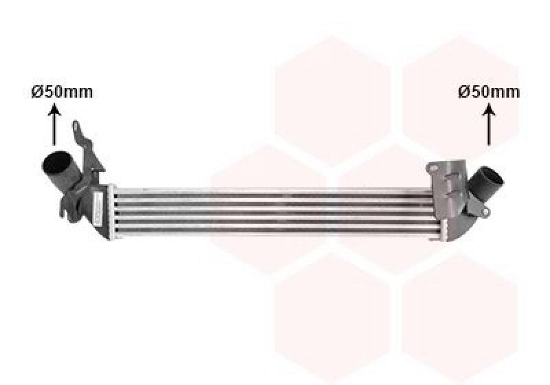 VAN WEZEL Ladeluftkühler