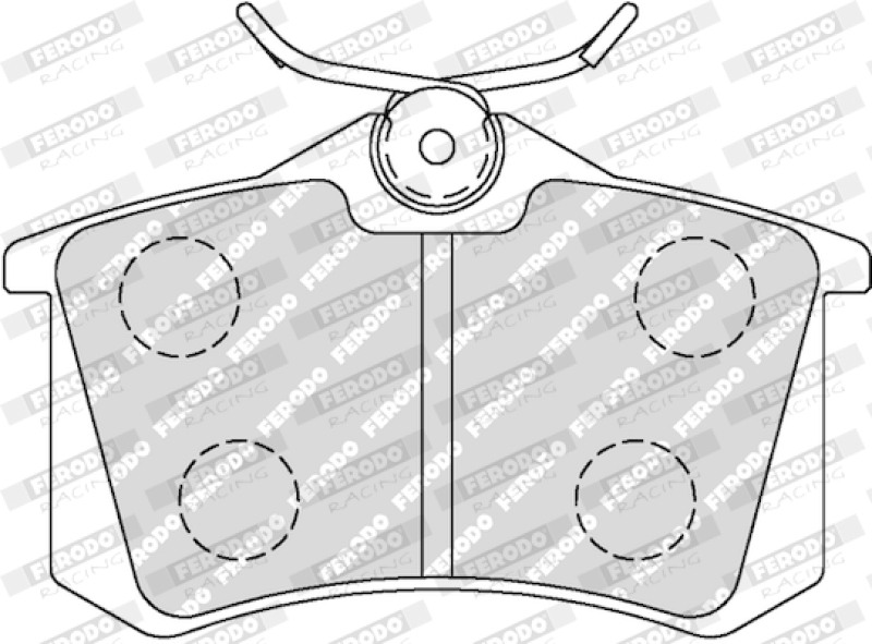 FERODO RACING Bremsbelagsatz, Scheibenbremse