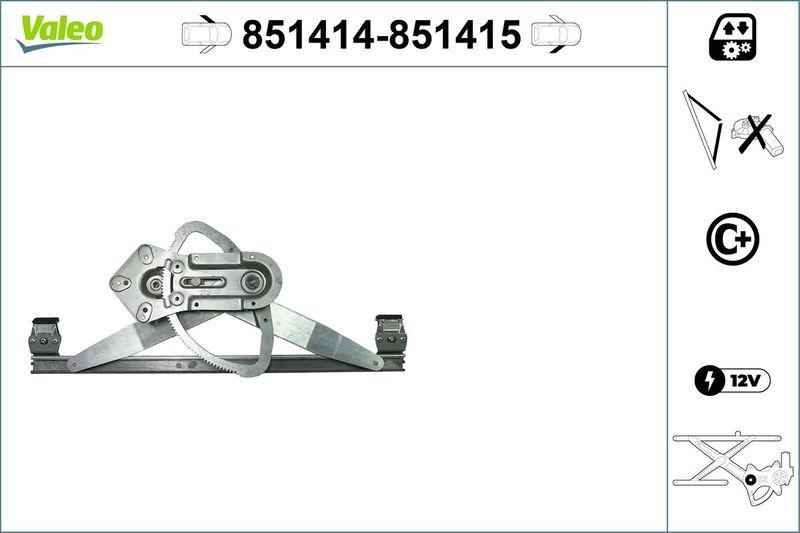 VALEO Fensterheber 851414