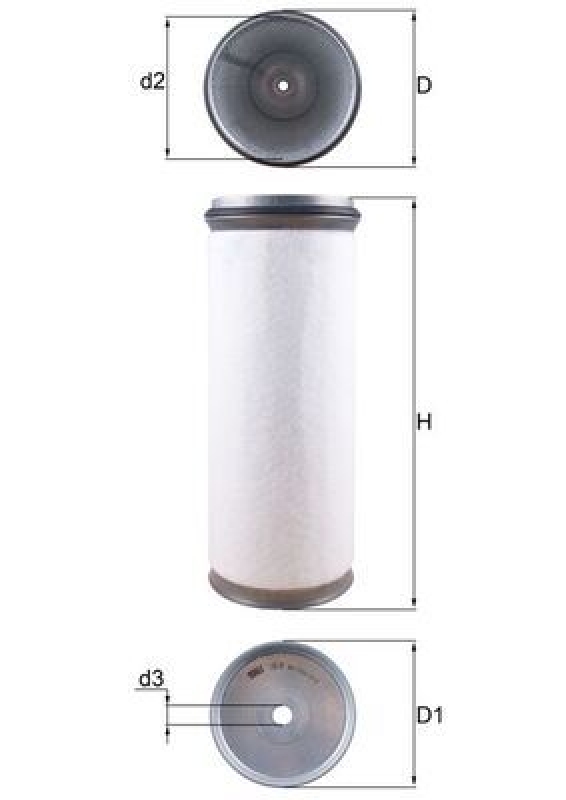 MAHLE Sekundärluftfilter