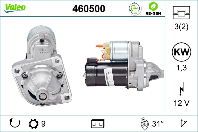 VALEO Starter VALEO RE-GEN AT