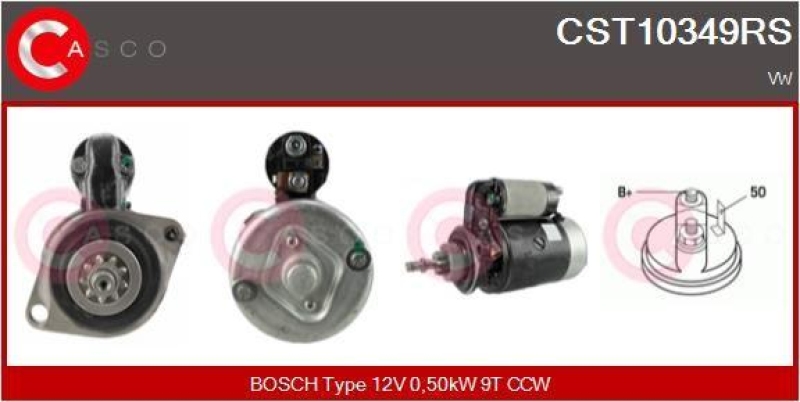 CASCO Starter Reman