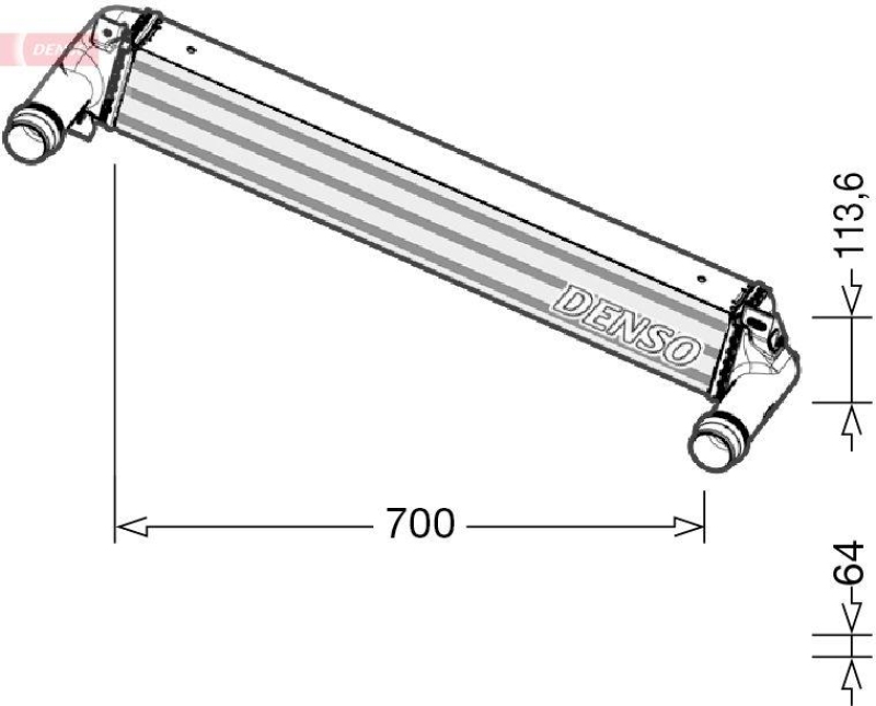 DENSO Ladeluftkühler