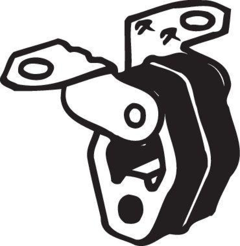 BOSAL Rubber Strip, exhaust system