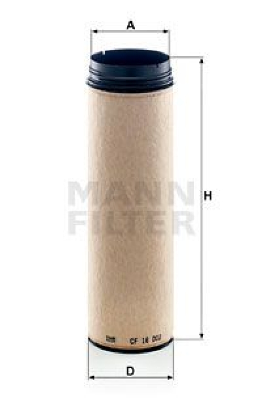 MANN-FILTER Secondary Air Filter