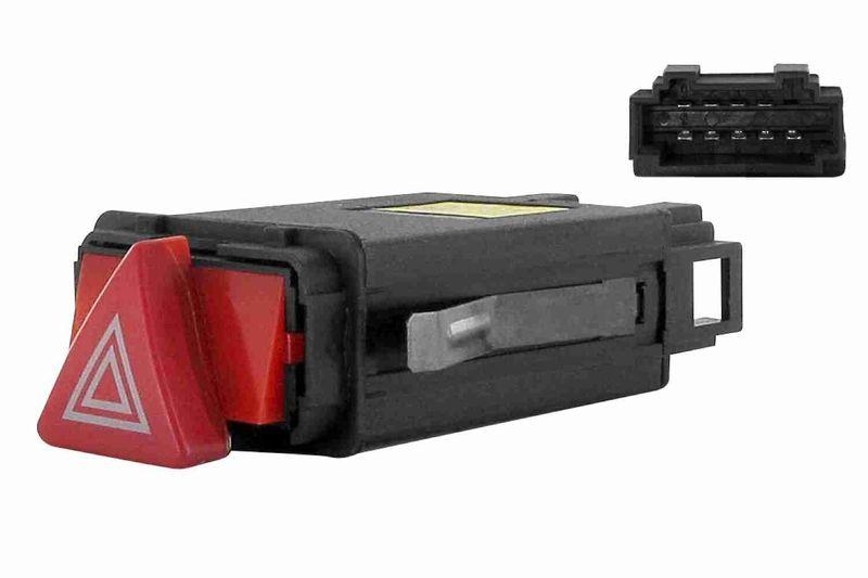 VEMO Hazard Warning Light Switch Green Mobility Parts