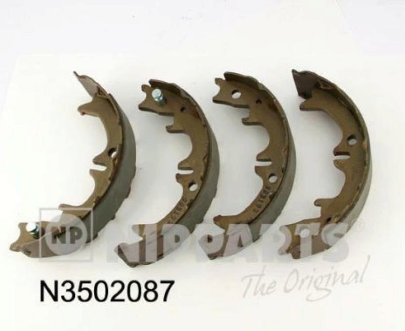 NIPPARTS Brake Shoe Set, parking brake