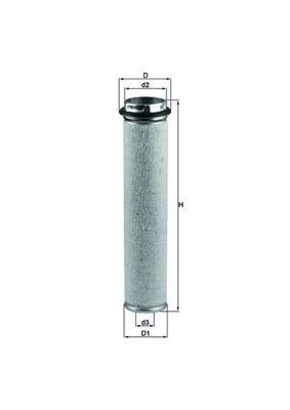 MAHLE ORIGINAL Sekundärluftfilter
