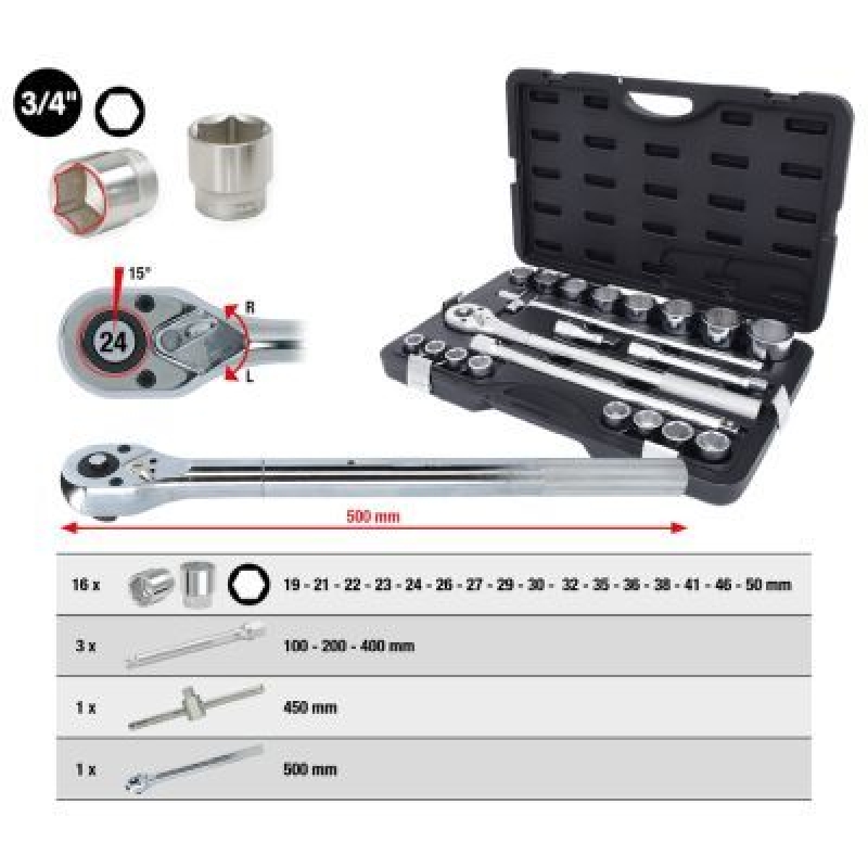 KS TOOLS Steckschlüsselsatz