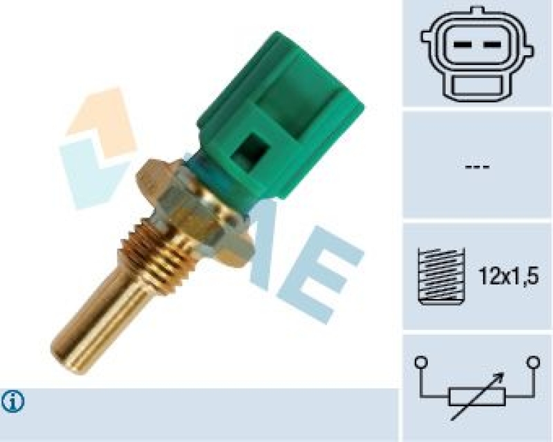 FAE Sensor, Kühlmitteltemperatur