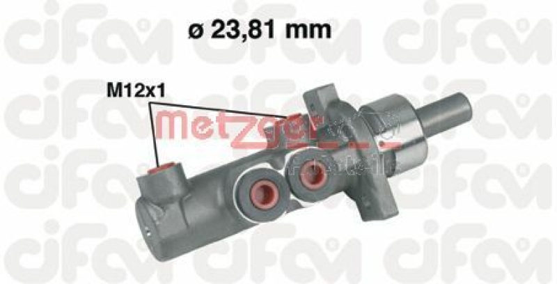 METZGER Brake Master Cylinder CIFAM