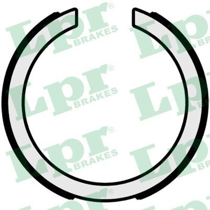 LPR Brake Shoe Set, parking brake