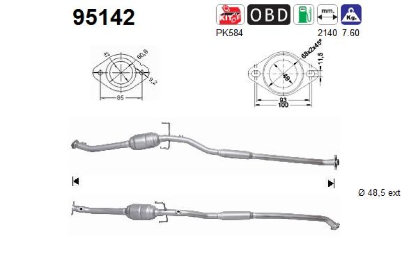 AS Katalysator 95142