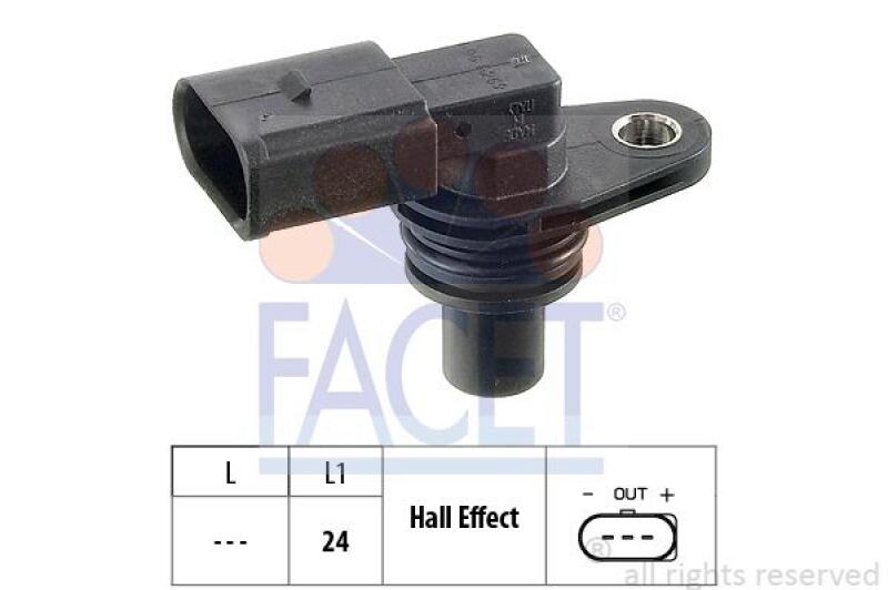 FACET Sensor, RPM Made in Italy - OE Equivalent