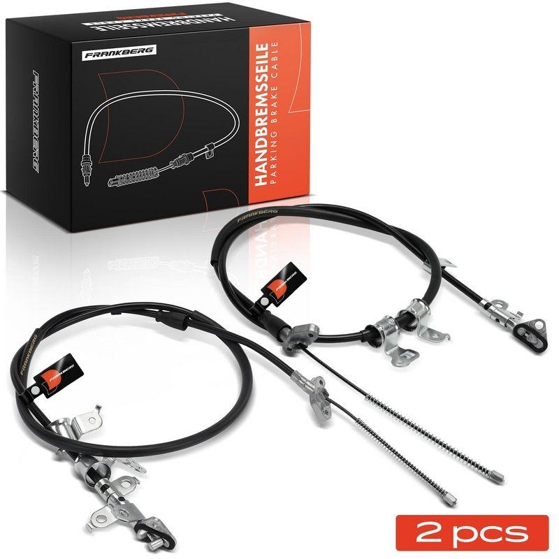 2x Frankberg Seilzug Feststellbremse Hinterachse beidseitig 5481FB0041646